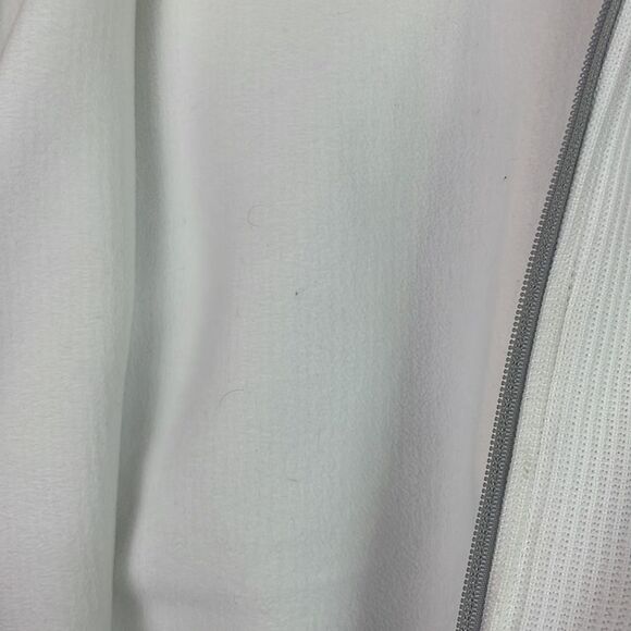 Swiss Tech Women’s Full Zip Jacket Hooded Arctic White Gray Size Medium - Picture 5 of 11